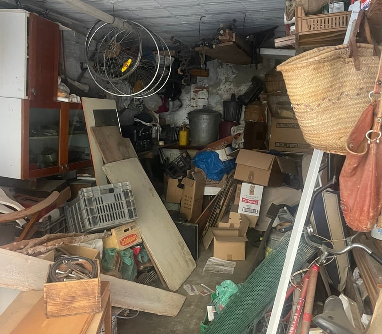 Débarras garage complet a perpignan avant