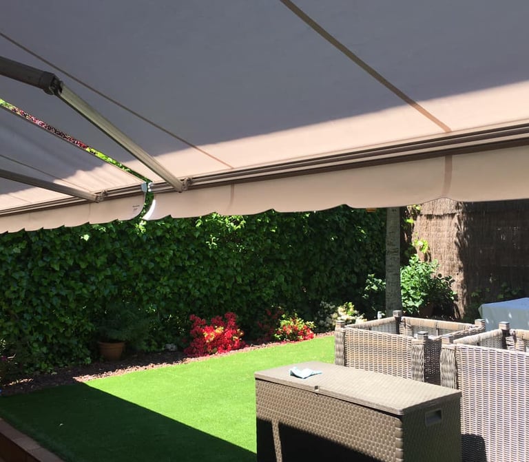 toldos extensibles con motor