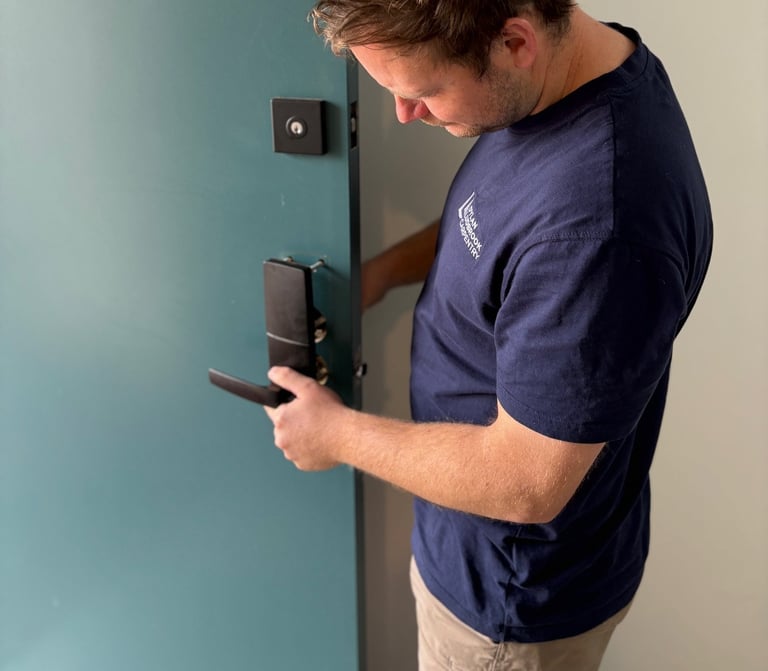 Door handle installation Geelong