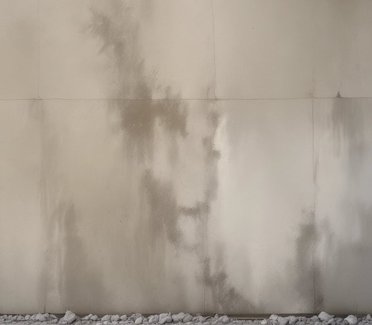 blue and white striped round textile