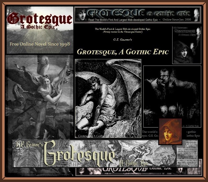 Grotesque - A Gothic Epic: Collage Image
