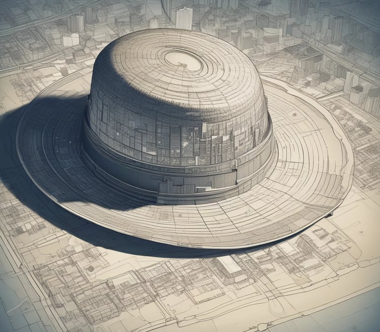 a man riding a skateboard down a street next to tall buildings