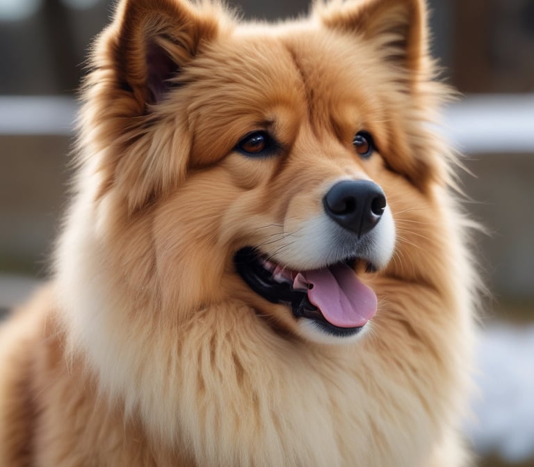 selective focus photography of dog lying on ground