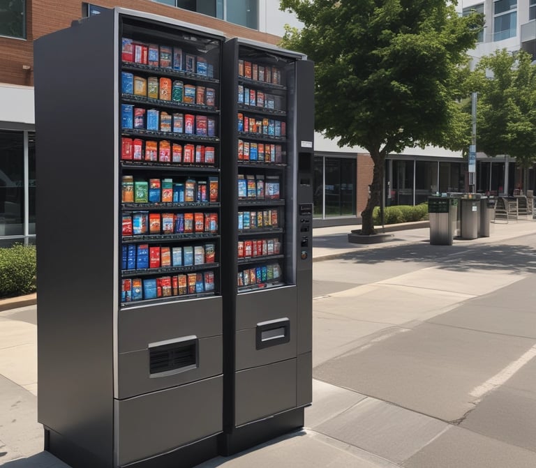 vending machine for public