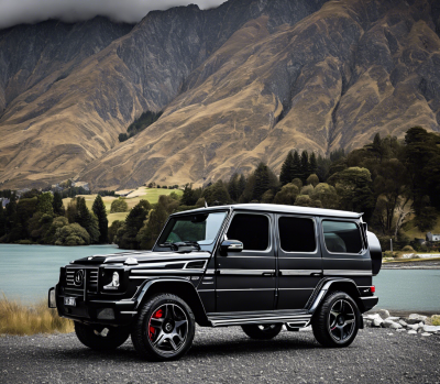 Queenstown airport transfer in gwagon