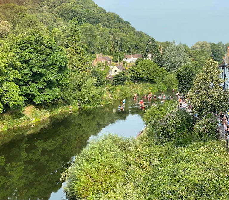 The River Severn Ironbridge