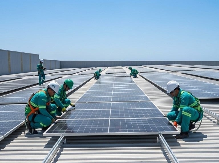 Instalación y Puesta en Marcha de Sistemas de Generación Solar - DYZ Ingeniería