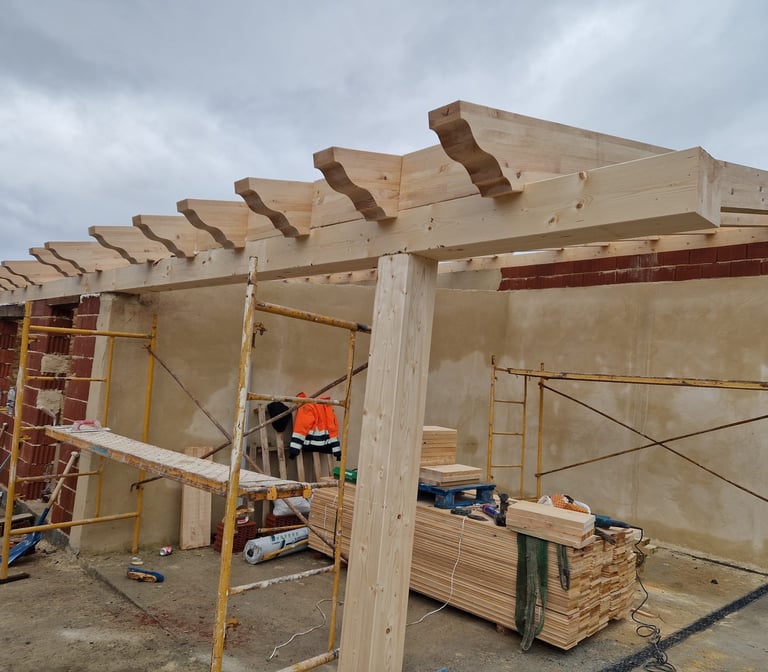 Estructuras de madera para tejados