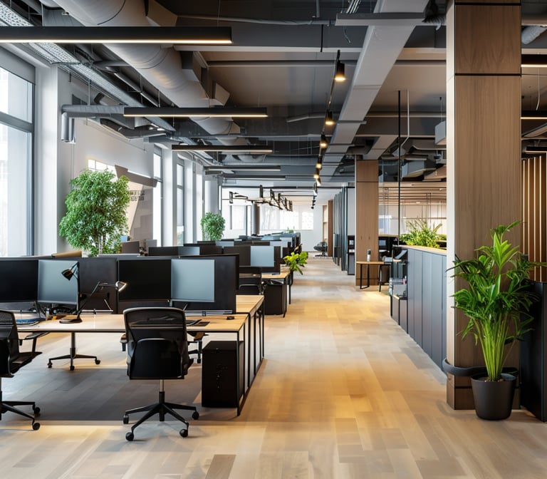 Sustainable office spaces at ClayWorks – Eco-friendly coworking and managed office solutions