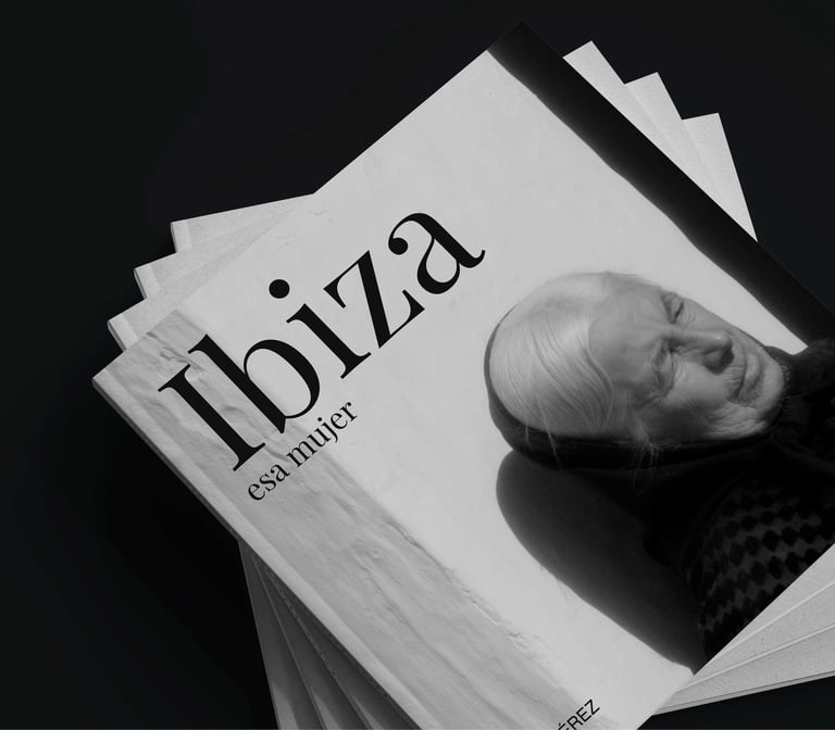 libro Ibiza esa Mujer diseño editorial