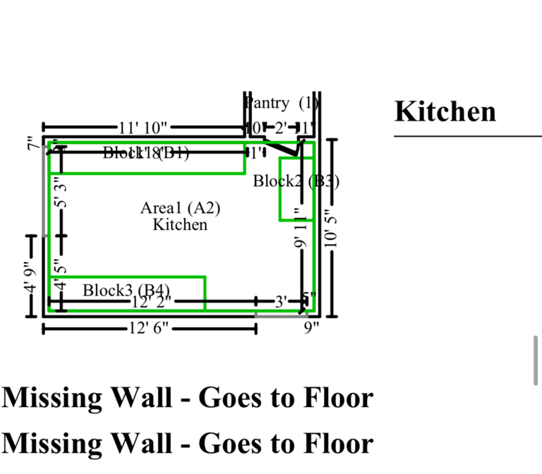 living room and kitchen design