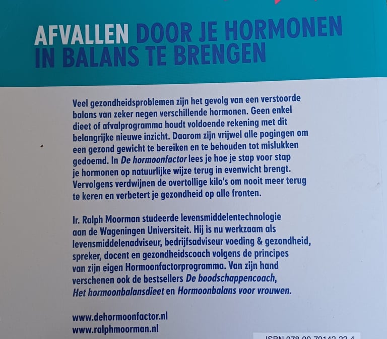 achterzijde omslag de hormoonfactor