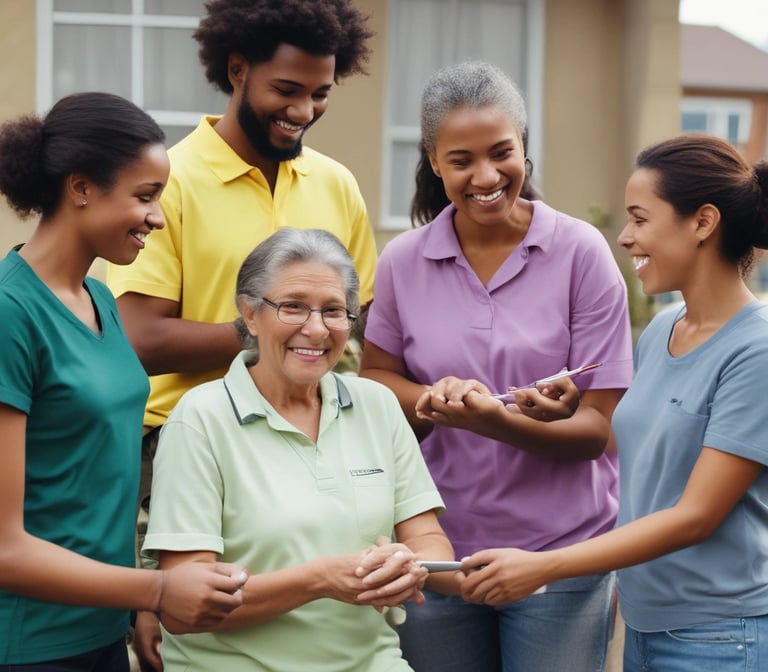 A set of durable wheelchairs lined up in a clean medical facility.