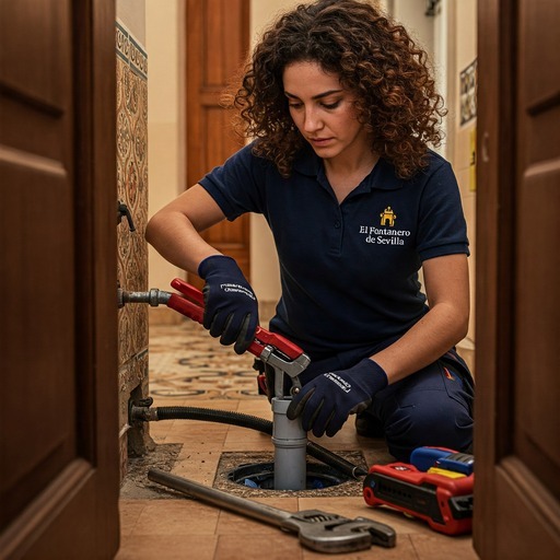 Cambio y reparación de bajantes en Sevilla con El Fontanero de Sevilla