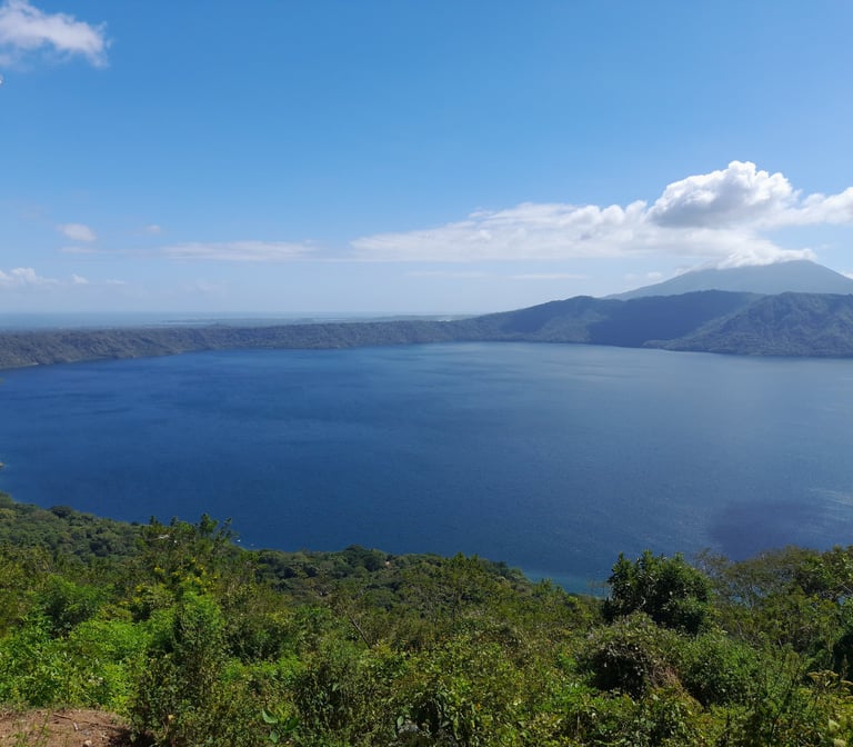 Apoyo Crater Lake Extint volcano