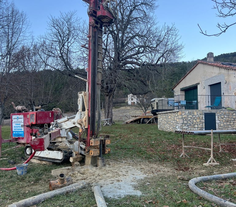 forage d'eau de puits marseille paca occitanie auvergne rhône alpes