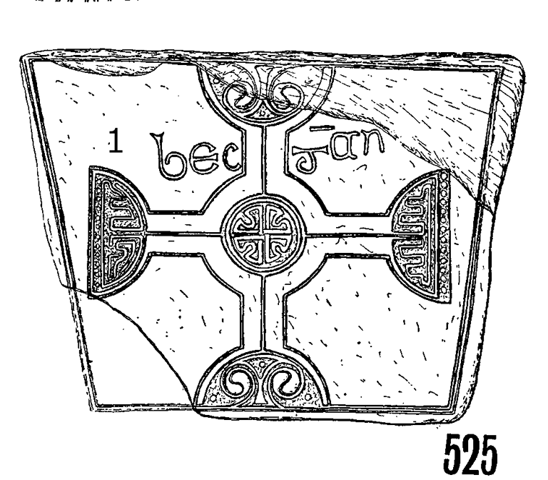 Clonfert Stone 525  - Barony of Longford, County Galway, Ireland