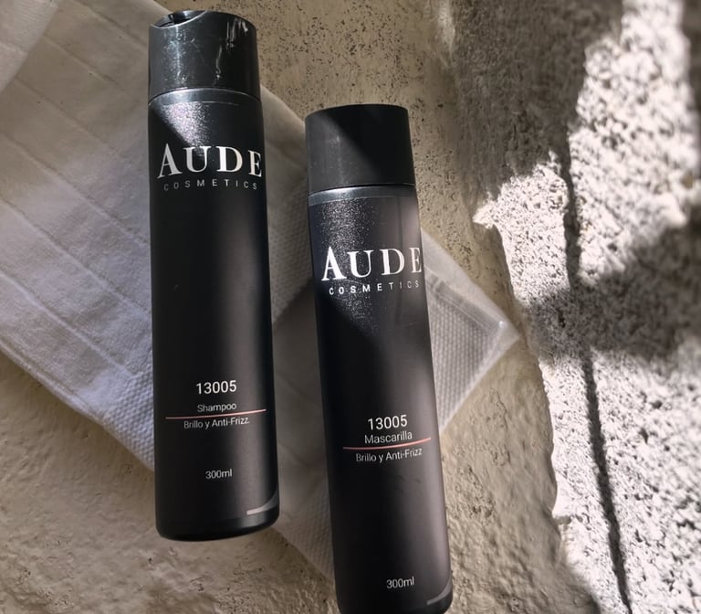 Línea 13005: Brillo y Anti-Frizz con Productos de Cabello