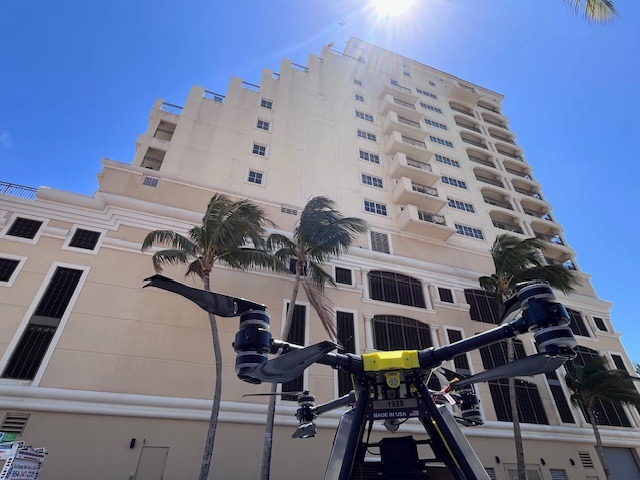 building drone cleaning south florida 