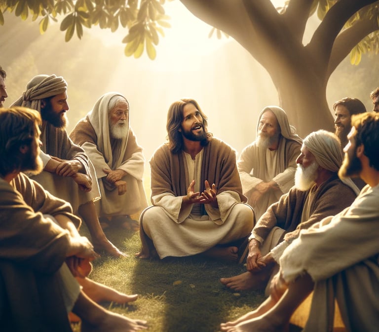 Jesús y sus apóstoles