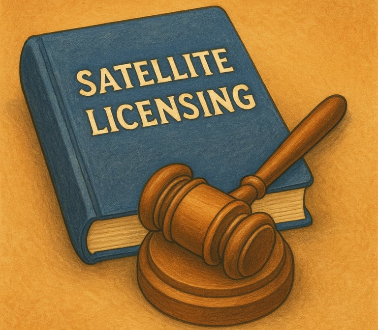 Satellite licensing