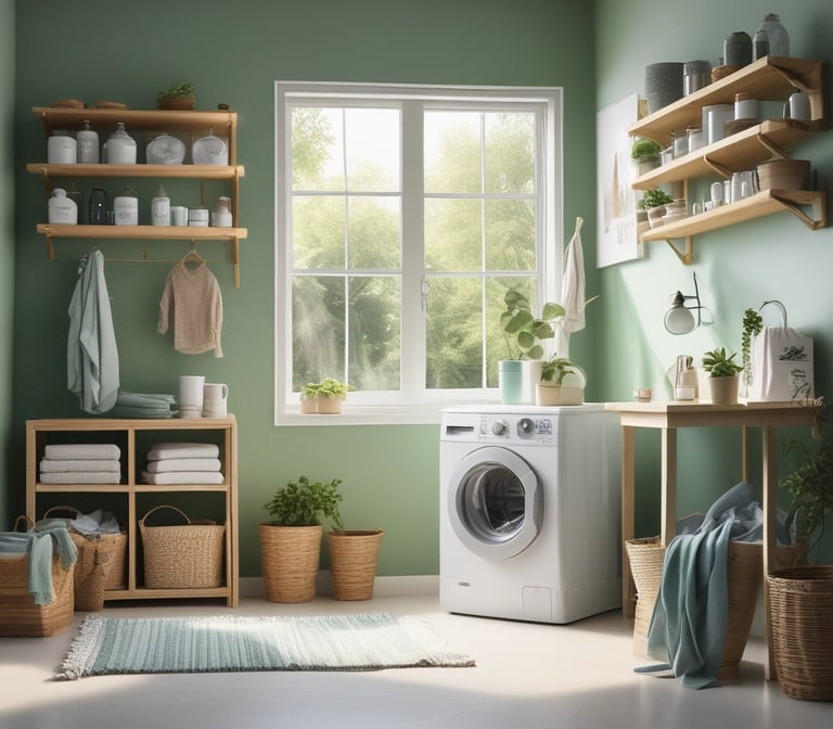 a pile of laundry sheets sitting on top of a wooden table