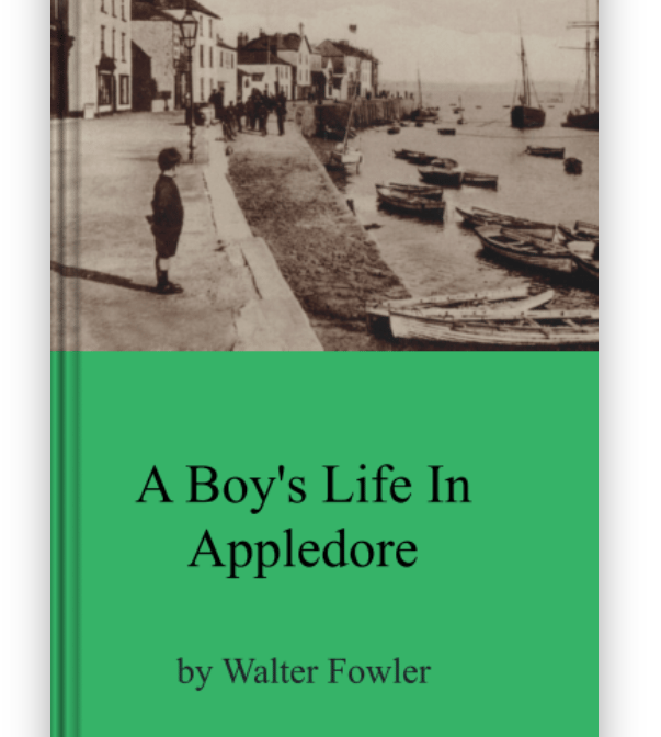 Book Cover, A Boy's Life In Appledore