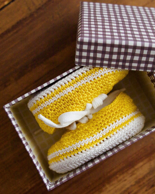 Patron crochet zapatillas bebe