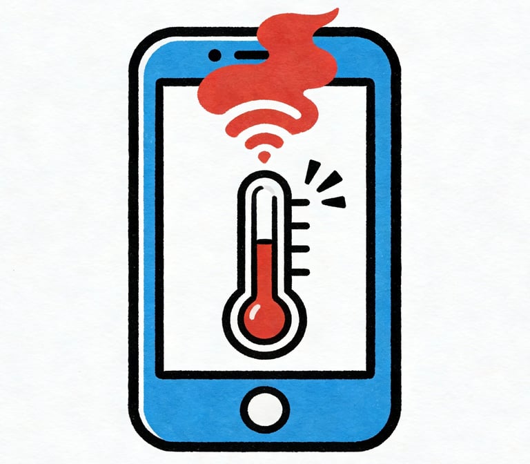 Charging-Phone-High-Temperatures