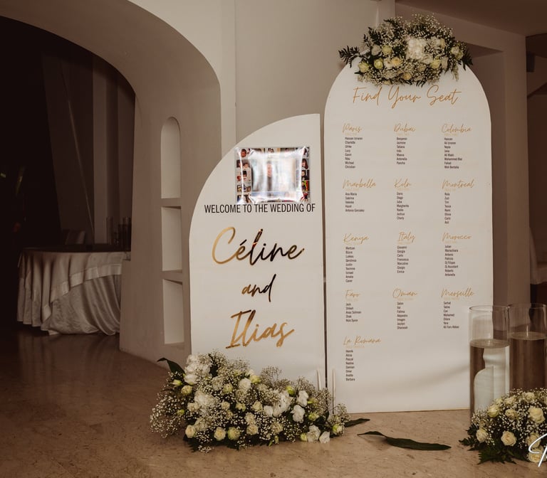 tableau de mariage 