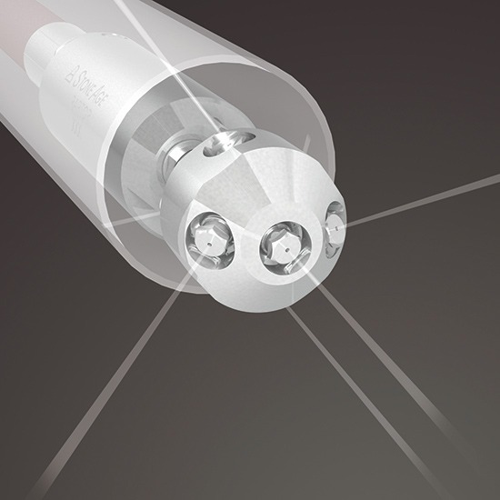 NORM Decontamination using ultra high pressure jetting
