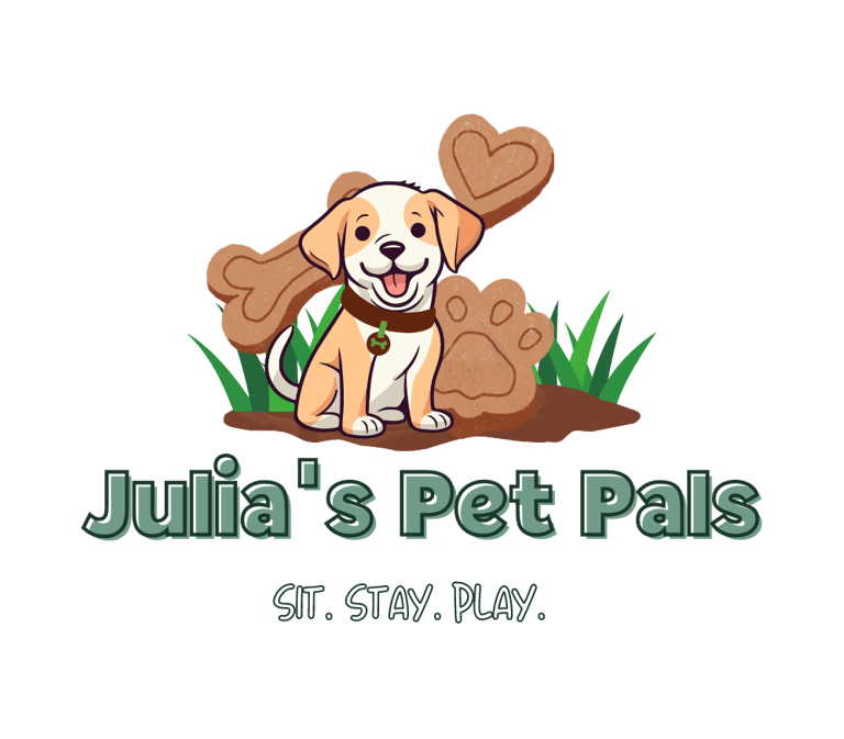 Red Color on Dog in Front of Dog Treats Julia's Pet Pals 