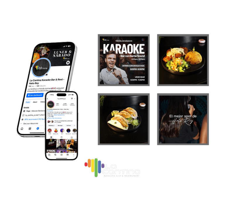 a cell phone with a picture of a person holding a phone