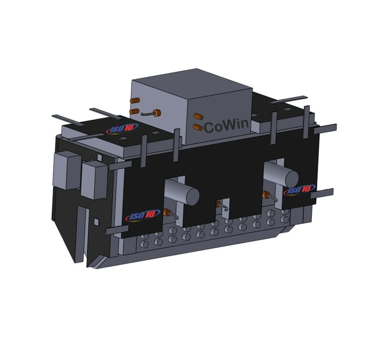 Isolação térmica removível para sistemas de aquecimento, reatores, válvulas, injetoras , extrusoras 