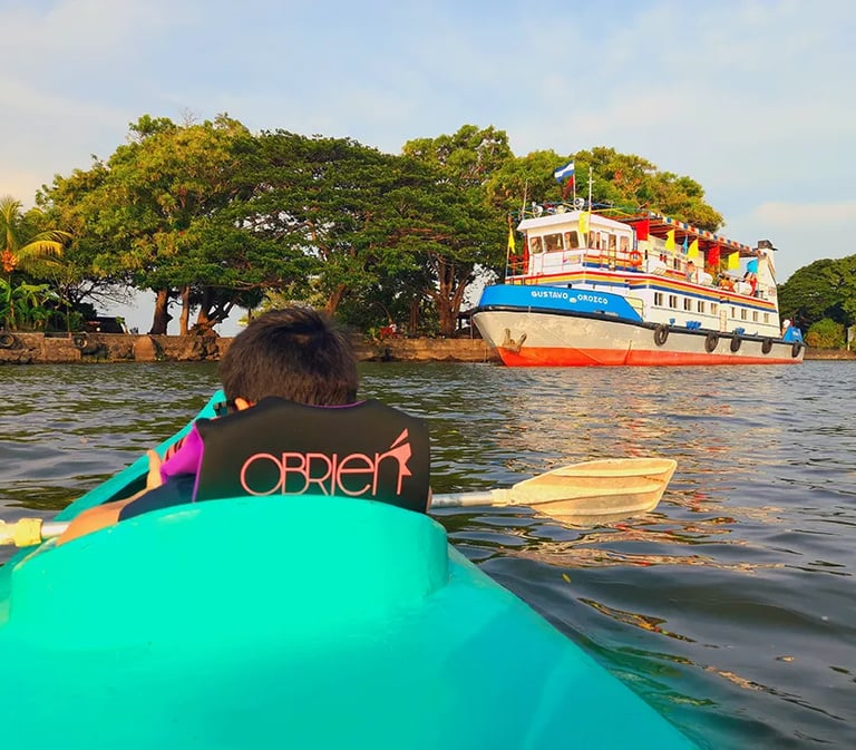 Kayak in the Isletas