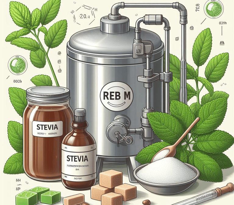 reb M by leaf extract, bioconversion and fermentation