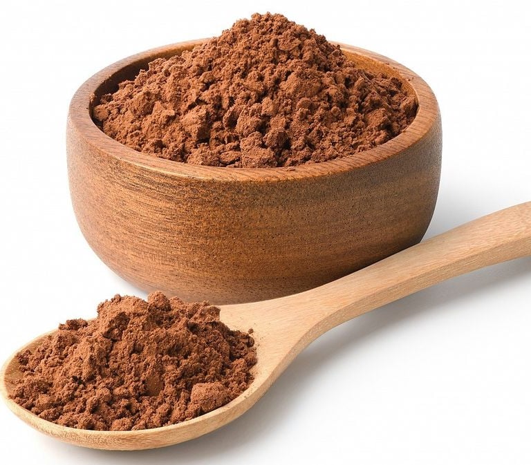 dark cocoa powder bowl