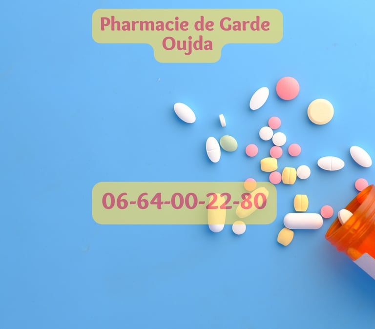 Pharmacies de garde à Oujda
