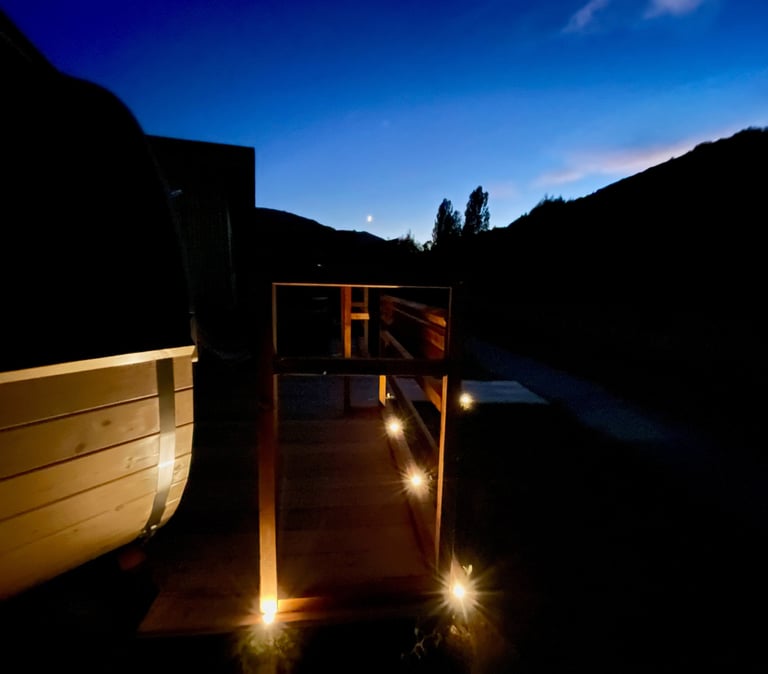 gîte avec sauna nuit