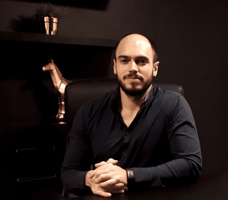 Foto de perfil de um profissional da empresa.
