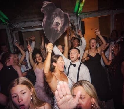 Epic wedding reception