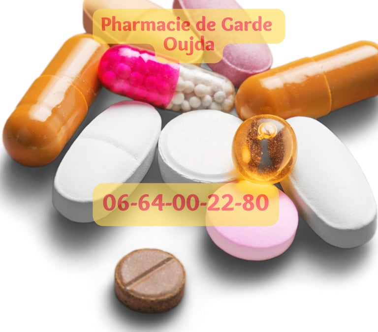 Pharmacies de garde à Oujda
