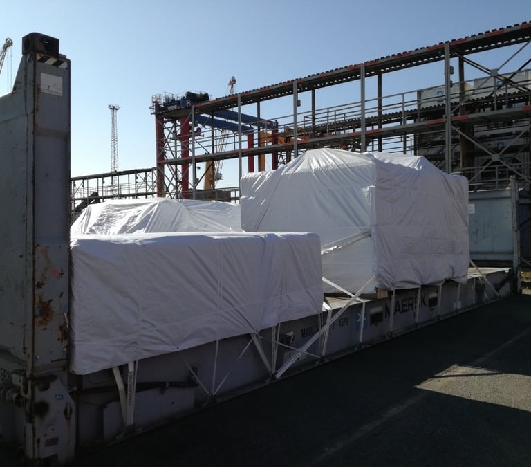 Project cargo and OOG shipping for oversized heavy equipment