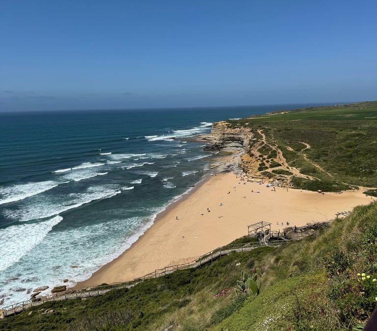 View of Ericeira on Portugal's Coast