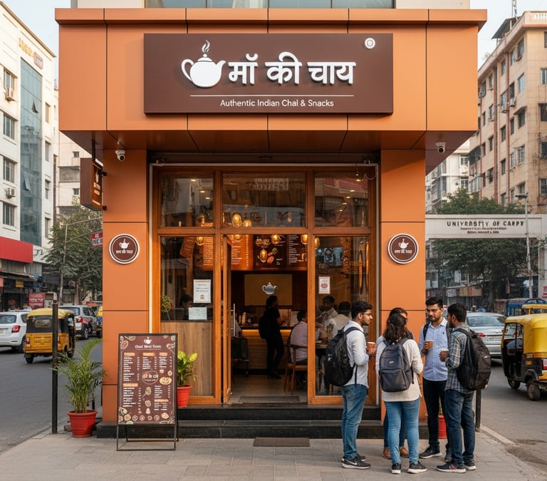 Jabalpur city landscape with chai franchise outlet Madhya Pradesh business opportunity