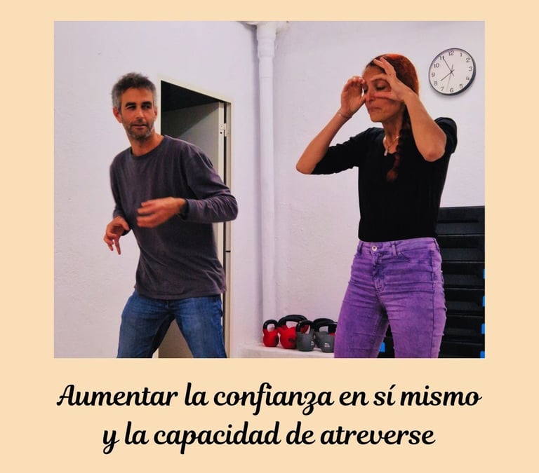 aumentar la confianza en sí mismo y la capacidad de atreverse