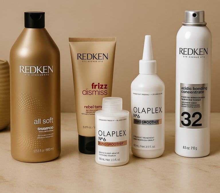 professional salon products used at TeeStyling & Co in Owings Mills