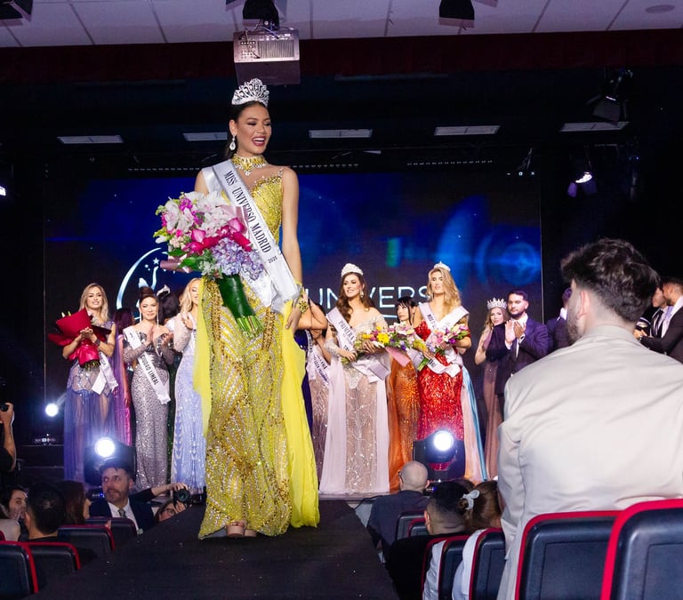 Miss  Universo Madrid 2025 - Miss Esmeralda fuentes