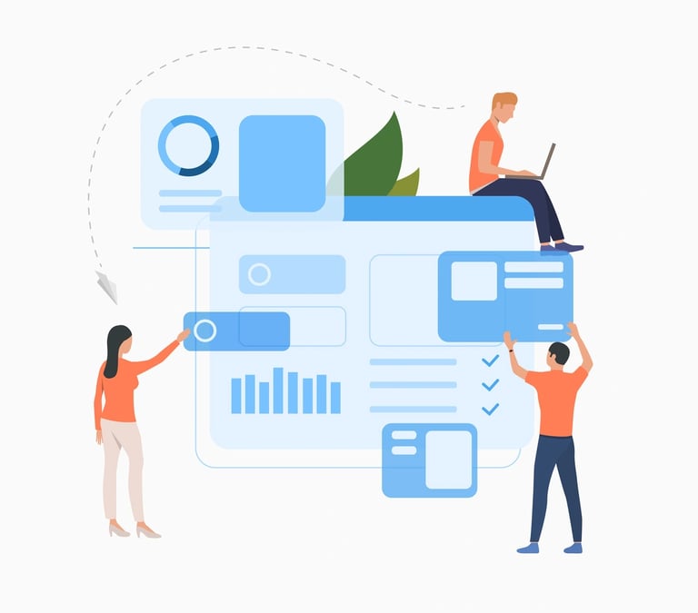 simple website creation process for beginners