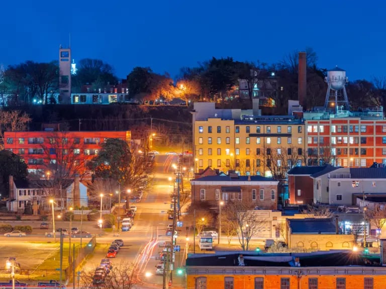 Richmond Hill Ontario city view for luxury chauffeur service and airport transportation